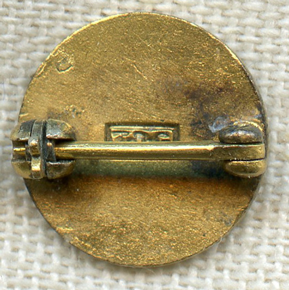 1910's - 1920's "B&Co. Inc. Est. 1852" Lapel/Service Pin with "T.D.G" Maker Mark