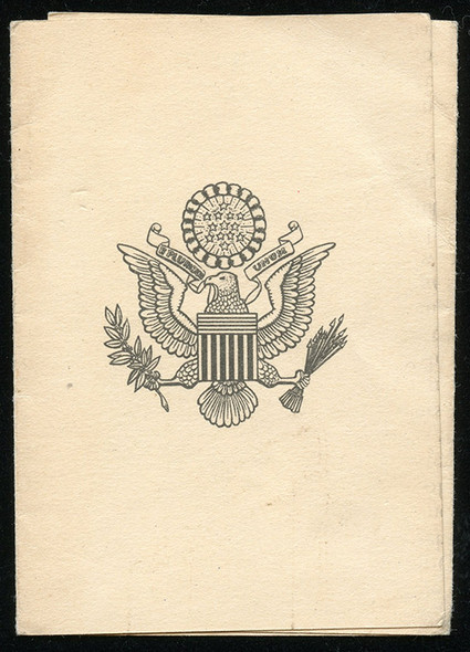 Korean War USAF, USN, & USMC Aviation Safe Conduct Pass Escape & Evasion Aid ID - Unissued