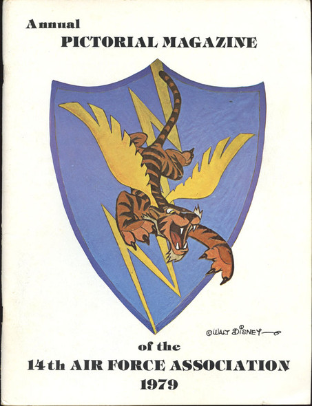 1979 Annual Pictorial Magazine of the USAF 14th Air Force "Flying Tigers" Association with Roster