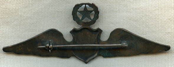 Very Rare, Near Mint WWII Civilian Air Transport Command Supervisor Pilot Wing