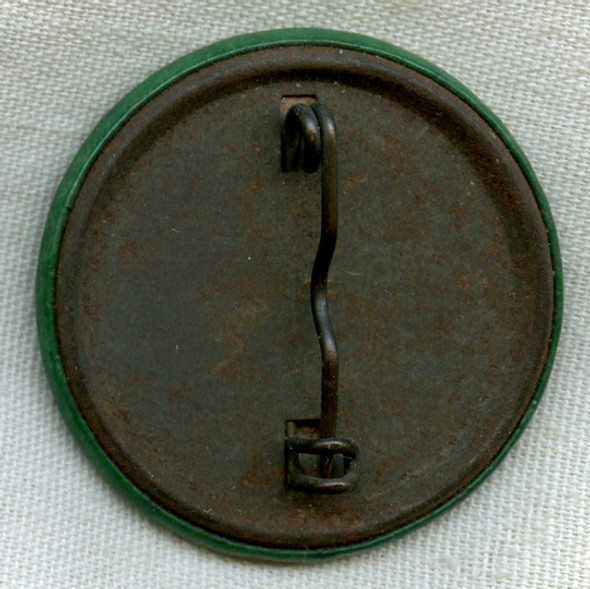 1934 Connecticut Resident Angling (Fishing) Celluloid License Badge