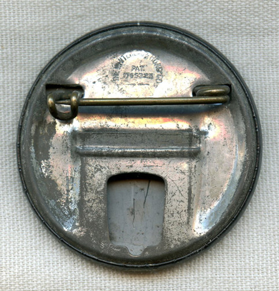 1940 Pennsylvania Resident Fishing License Celluloid Badge #227313