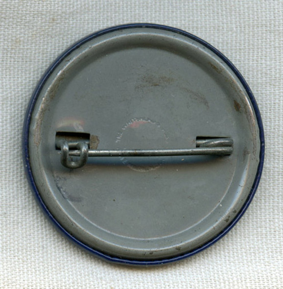 1946 Pennsylvania Resident Fishing License Celluloid Badge #23712