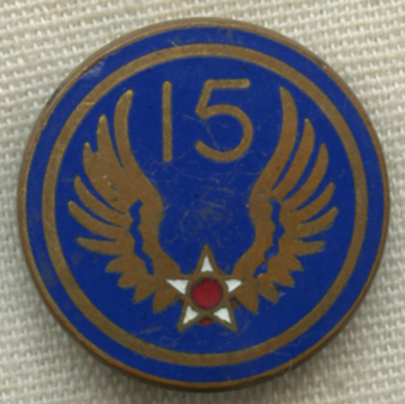 Late WWII US Army Air Forces 15th Air Force Patch-Type DI