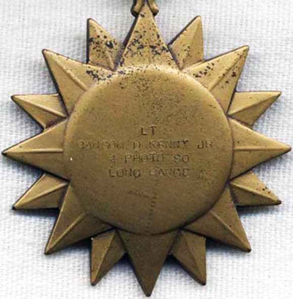 WWII USAAF 4th Photo Squadron 13th Air Force Pilots' Grouping with Named Air Medal