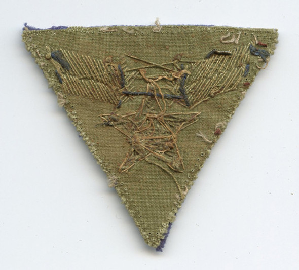 Scarce Italian-Made 12th US Air Force Shoulder Patch in Bullion