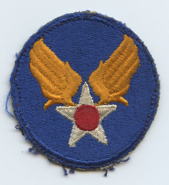 WWII USAAF Green Back Headquarters Patch
