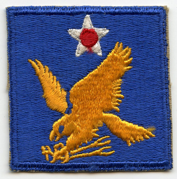 WWII USAAF 2nd Air Force Patch "White Back" Variant