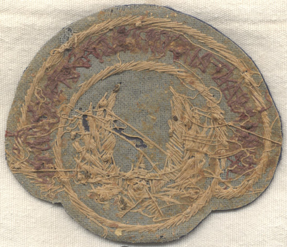 WWII Italian-Made Bullion USAAF European Air Transport Services Shoulder Patch