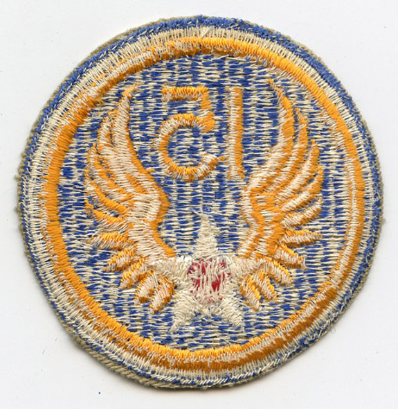 WWII USAAF 15th Air Force Patch "Solid Wings" Variant, Unworn