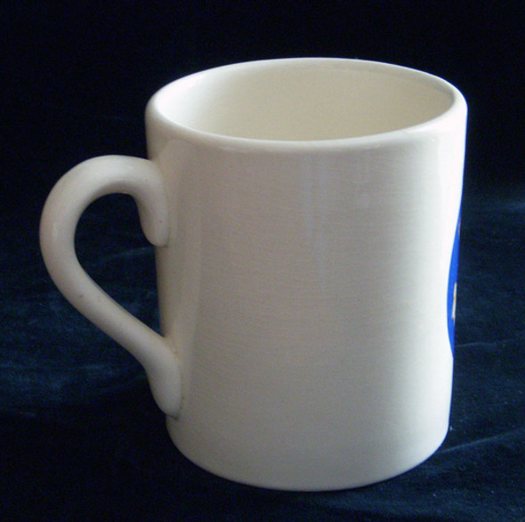 Circa 1950 US Air Force 47th Bombardment Group Hand Enameled Mug with Maker Mark