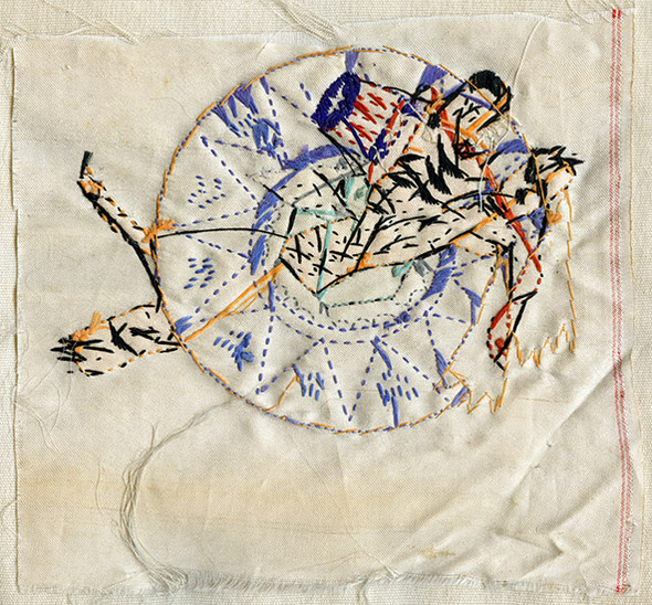 Rare Early WWII 23rd FG CATF Patch of 5 Kill Ace & Eventual Maj. General Charles H. Dubois Jr.