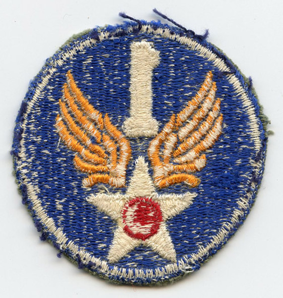 WWII USAAF 1st Air Force Patch, Lightly Used