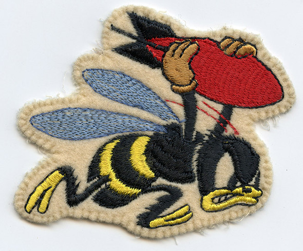 WWII Disney Designed 21st BS 30th BG / 28th Composite Group Combat Worn Jacket Patch