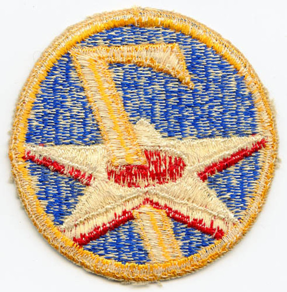 WWII United States 7th Air Force Patch, Lightly Used