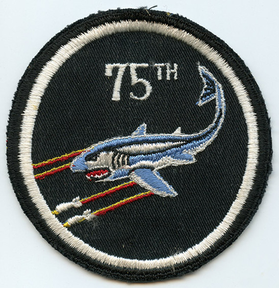Early 1960's USAF 75th FIS Fighter-Interceptor Sq. Jacket Patch
