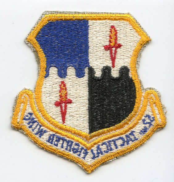 Late 1970s - Early 1980s USAF 52nd Tactical Fighter Wing (TFW) Jacket Patch US-Made