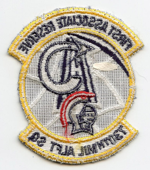 Circa Late 1970s USAF 730th Military Airlift Squadron First Associate Reserve Jacket Patch