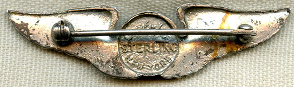 Rare Early WWII 2-piece USAAF Shirt Size Air Crew Wing by Luxenberg, Type 1