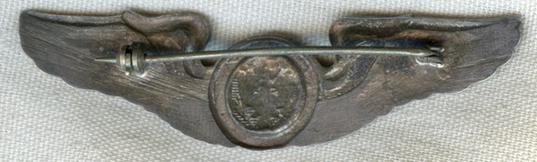 Scarce WWII USAAF Air Crew Wing by Beverly Craft