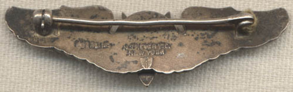 Great WWII Shirt Size USAAF Air Gunner Wing by Meyer