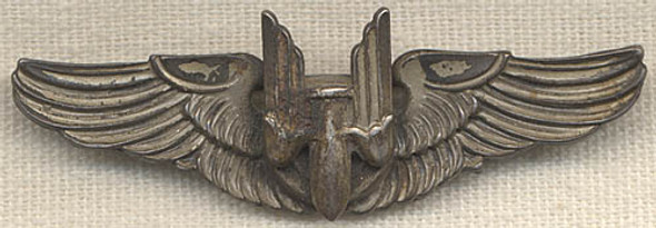 Sterling WWII USAAF Shirt Size Air Gunner Wing by Amico