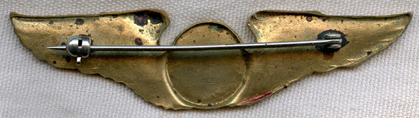 BEING RESEARCHED-Possibly 1930's US Air Corps Aerial Gunnery Instructor Wing-NOT FOR SALE UNTIL ID'D