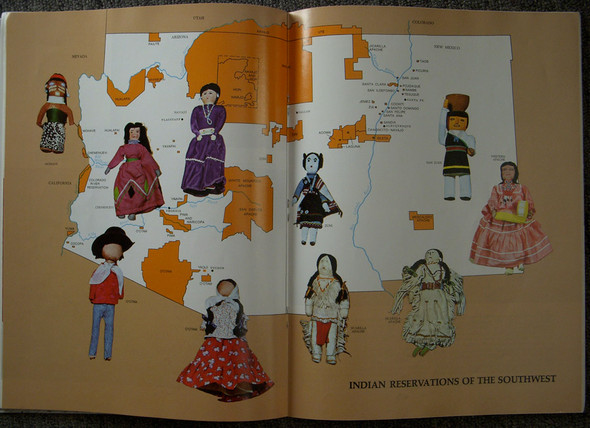 9th Edition "Southwest Indian Tribes" by Tom Bahti 1989