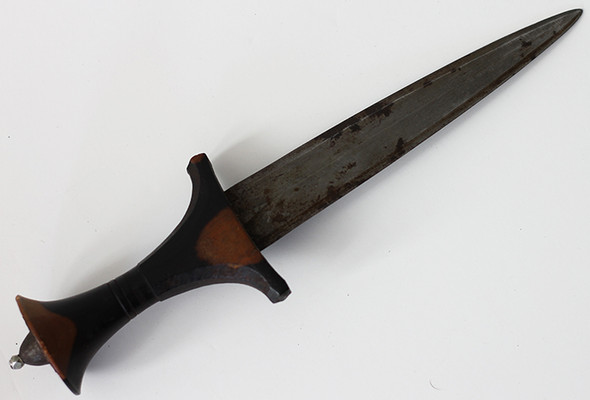 Early 20th C. Sudanese Arm Knife. Wide Blade, Beautiful Handle