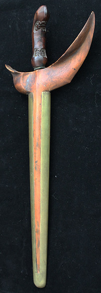 Ca. 1900 Indonesian Keris with Very Early Meteorite Blade