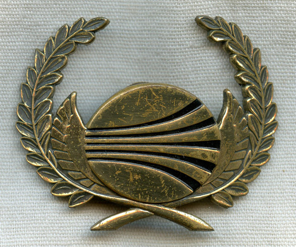 1980's Continental Air Lines Cockpit Crew Hat Badge Pilot, 1st Officer, Etc.