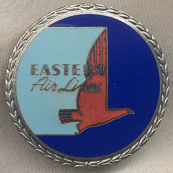 1950s Eastern Airlines Agent Cap Badge 5th Issue by Meyer