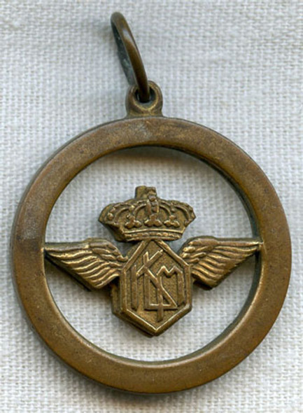 1930s KLM (Royal Dutch Airlines) Souvenir Charm
