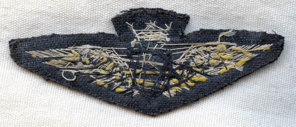 Circa 1940's BOAC British Overseas Airways Corporation Bullion Pilot Wing