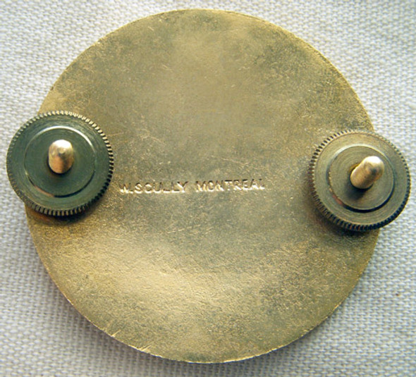 1950s Maritime Central Airways (MCA) Pilot Hat Badge by Scully