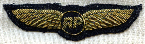Circa 1970s Air Panama Bullion Pilot Wing