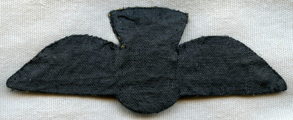 Circa Late 1970s British Airways (BA) Pilot Wing in Bullion