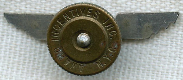 1930's Air Express Lapel Pin
