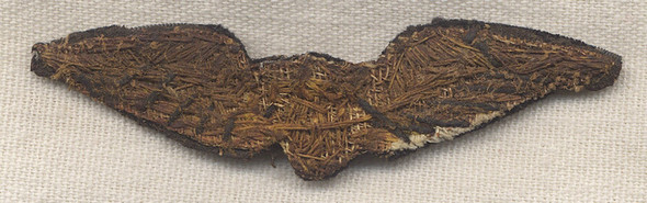 1930s Bullion Goodyear Dirigible / Airship Pilot Wing