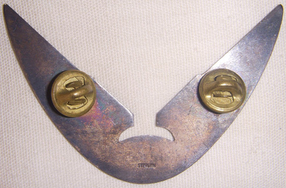 Late 1950s West Coast Airlines (WCA) Pilot Hat Badge 2nd Issue in Sterling