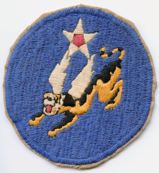 Large & Unique WWII CBI-Made US 14th Air Force Jacket Patch