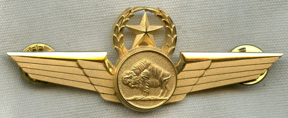 Numbered Circa 1980s Buffalo Airways Captain Wing by Balfour