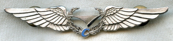 Early 1990s Capitol Air Express (CAE) Pilot Wing 6th Issue