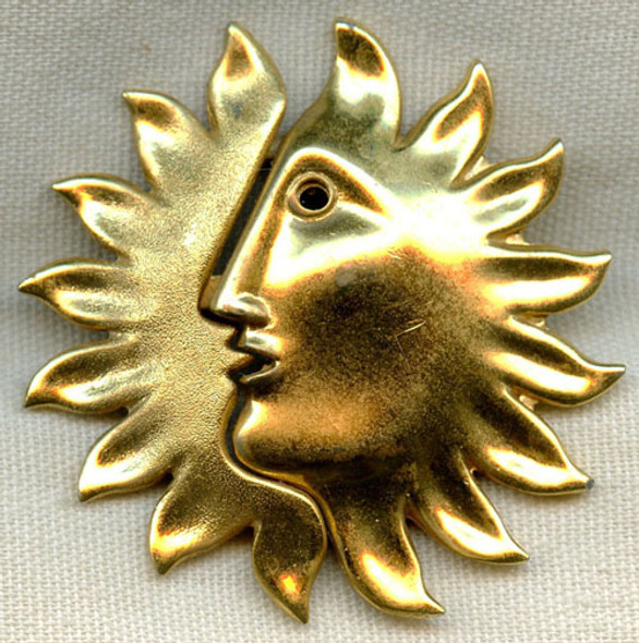 Early 1970s National Airlines Flight Attendant Jacket Badge 3rd Issue