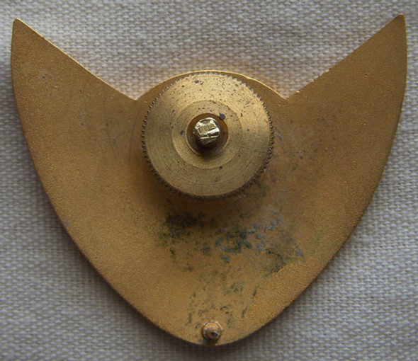 Scarce Short-Lived 1996 Air Train (Jet Train) Airlines Pilot Hat Badge