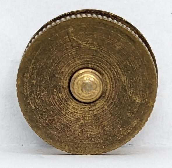 Ext Rare Early 1930's Pan Am Enameled Pilot's Visor Cap Side Button