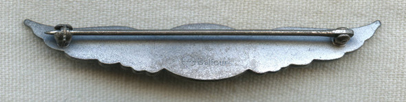 Late 1970s Western Airlines Flight Attendant Wing 4th Issue by Balfour