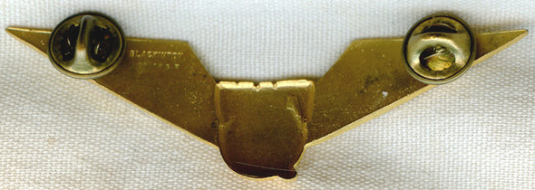 1970s Trans World Airlines (TWA) 2nd Officer/Flight Engineer Wing 2nd Issue by Blackinton