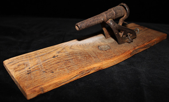 1870's - 1880's Cast Iron Burglar Alarm Cannon