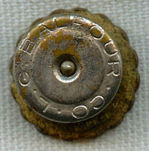 Gold-Filled Early 1950s Lincoln-Mercury Registered Mechanic Lapel Pin